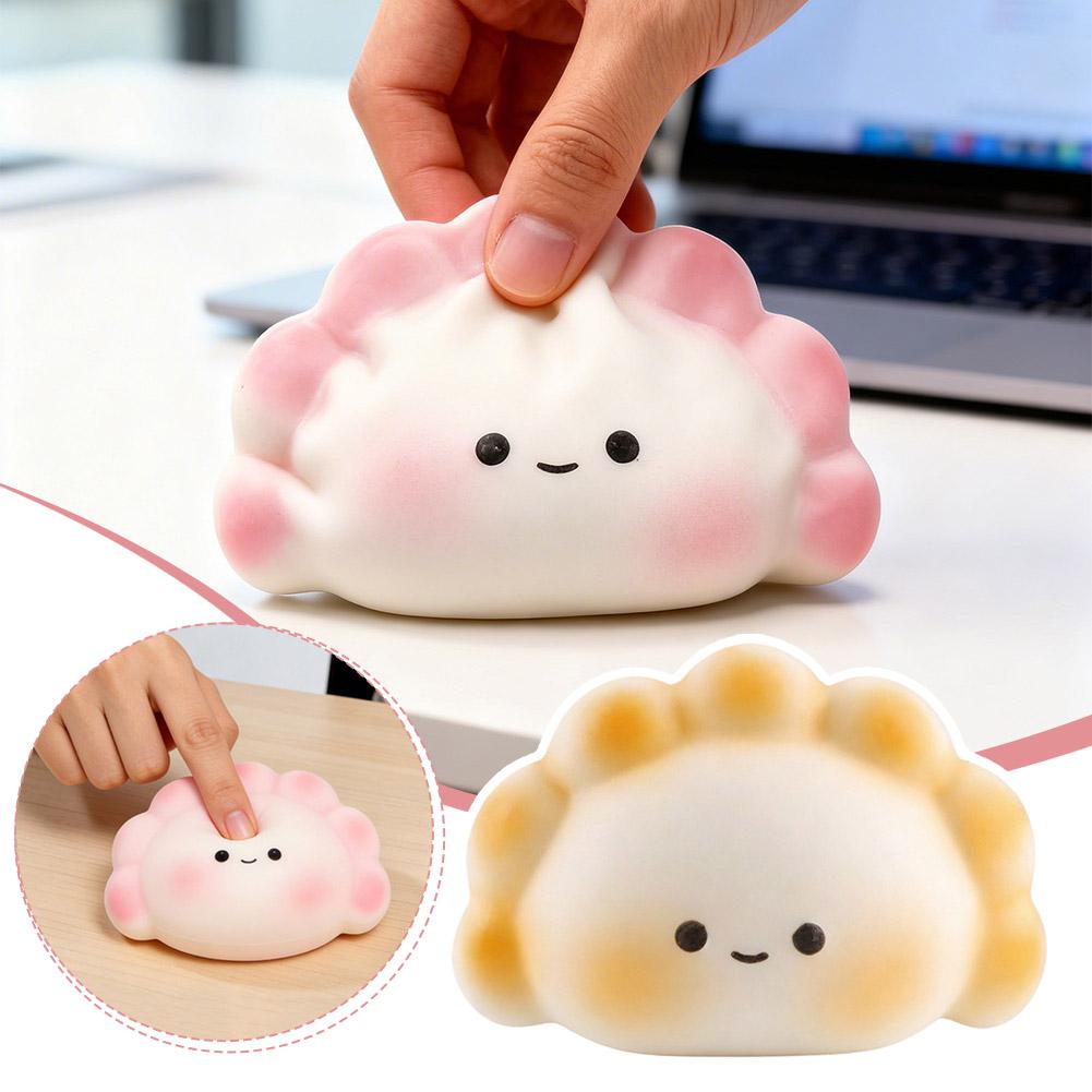 Kids Toys Dumplings - Sevimli Mantı Şeklinde Yavaş Yükselen Stres