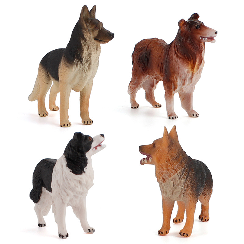 Kids Toys Dog - Gerçekçi Pet Hayvan Modelleri Çocuk Alman