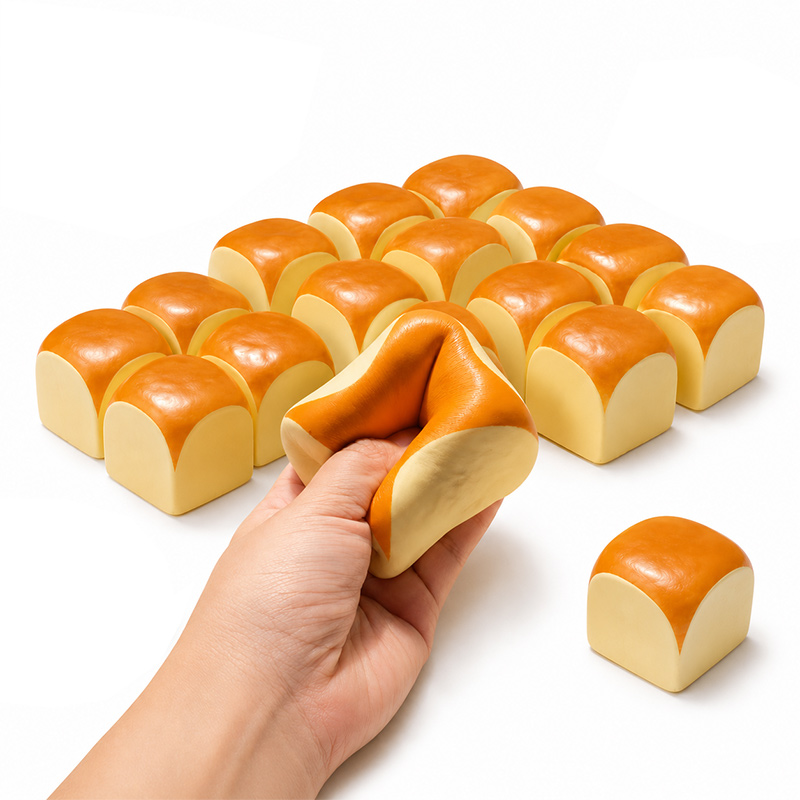 Kids Toys Dumplings - Tereyağı Şeklinde Yumuşak Oyuncak, Yavaş Yükselen
