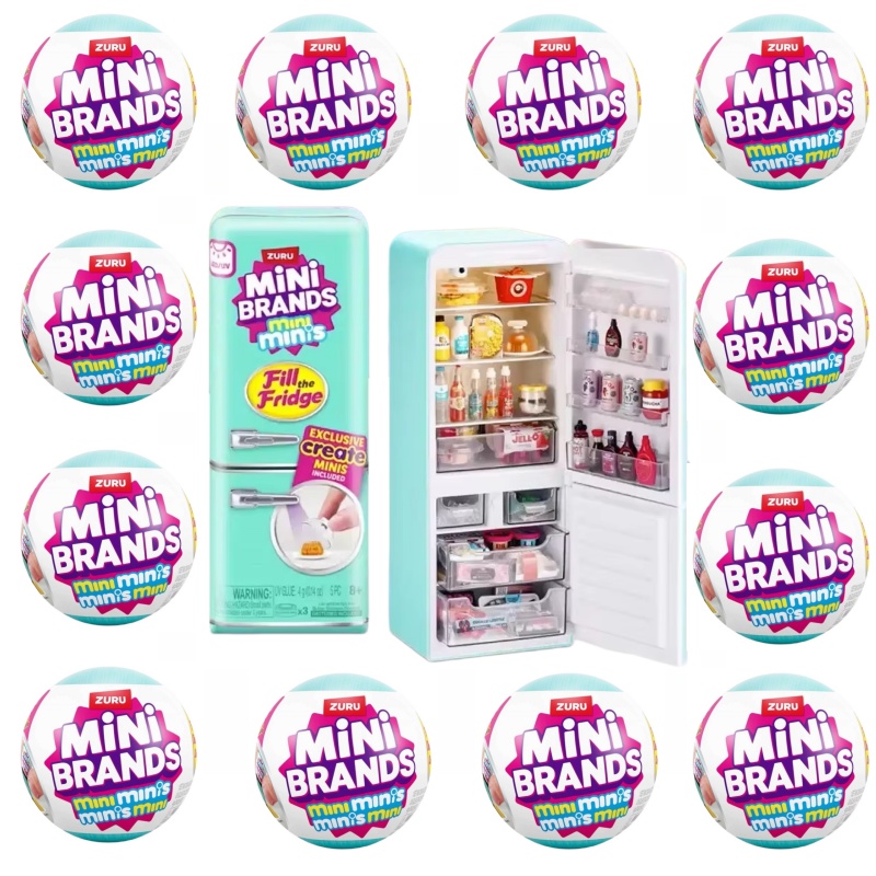 Kids Toys Brand - Yeni ZURU Mini Markalar Buzdolabı Topu