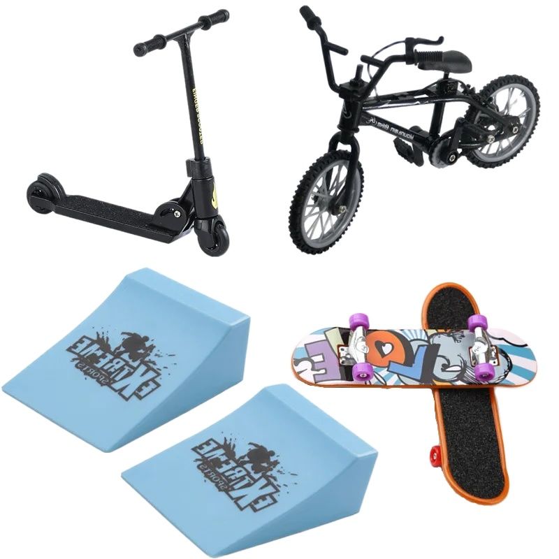 Kids Toys Scooter - Scooter/Parmak Kaykay/Günlük Pantolon/Tekerlekli Paten/Bisiklet Teknik Güverte