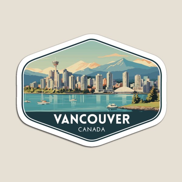 Kids Toys Vancouver - Vancouver Kanada Seyahat Sanat Mıknatıs Bebek