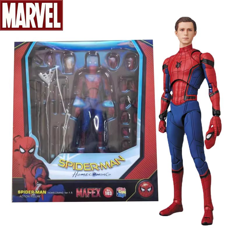 Kids Toys Latest - Mafex 103 Örümcek Adam Aksiyon Figürü