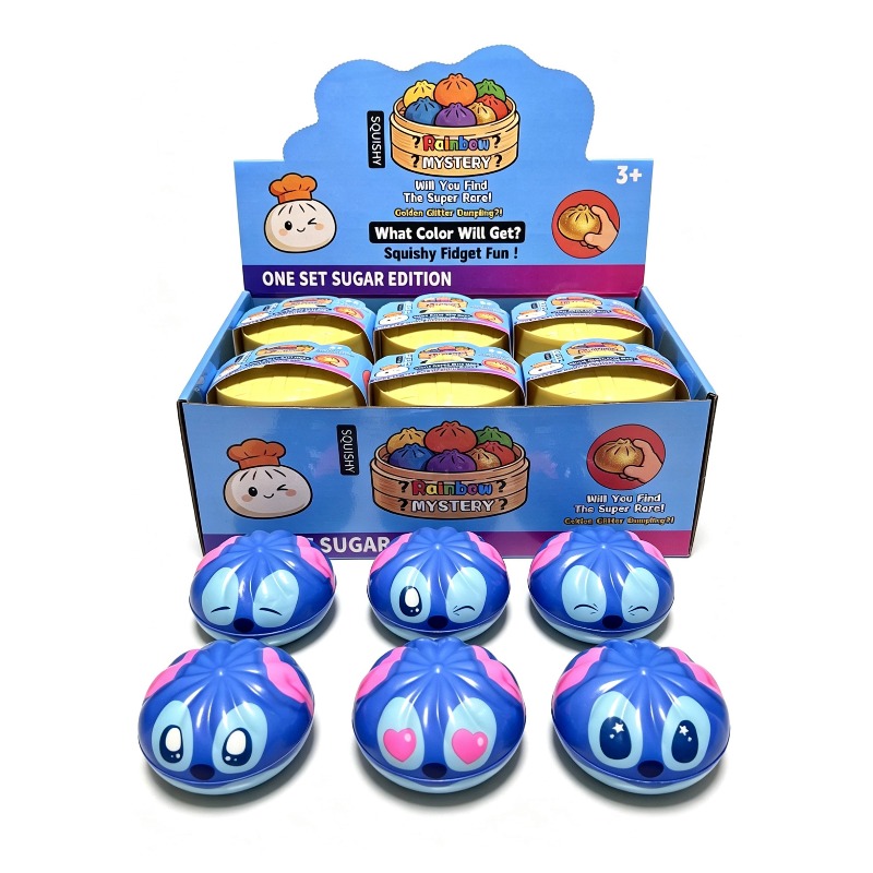 Kids Toys Dumplings - Çoklu Ekspresyonlu Dikişli Mantı Şeklinde Sürpriz