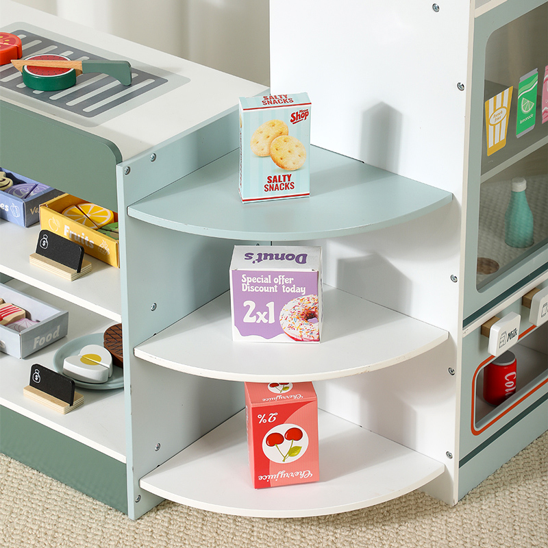 Çocuklar İçin Ahşap Market Oyu - Kids Toys In Store incelemesi ve fiyatı