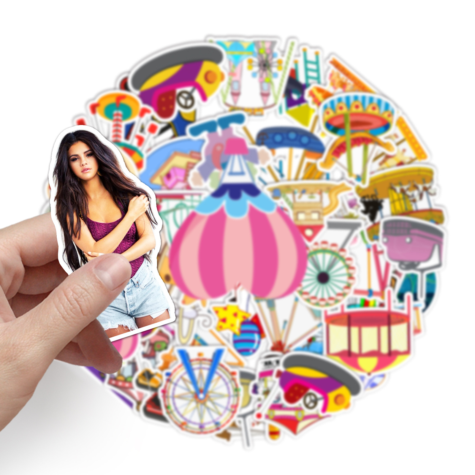 10/30/50 adet Selena Gomez Yıl - Kids Toys Scooter incelemesi ve fiyatı