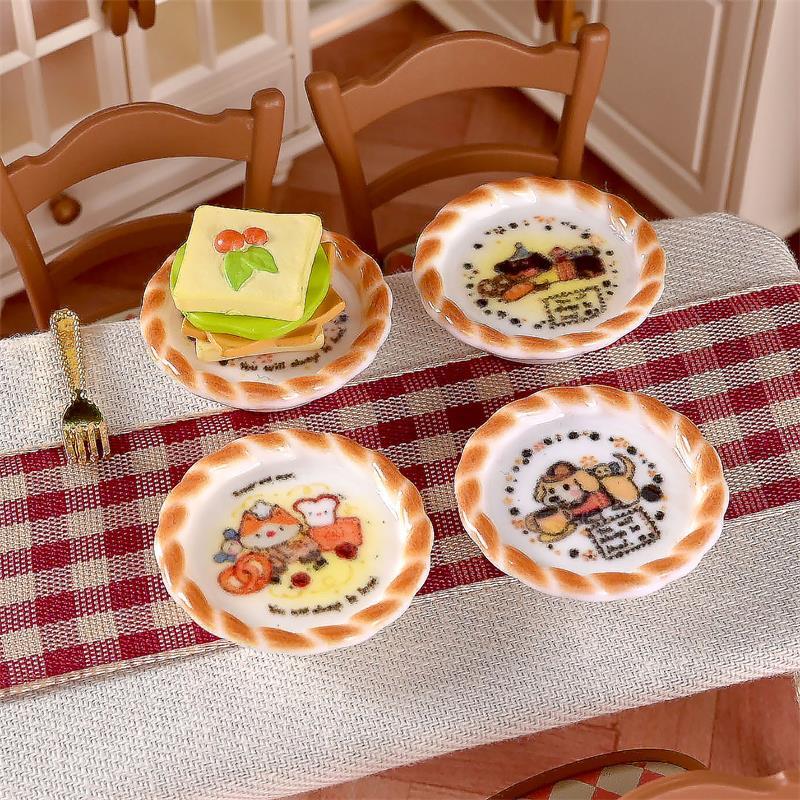 10 adet/takım Dollhouse Minyat - Kids Toys Dog incelemesi ve fiyatı