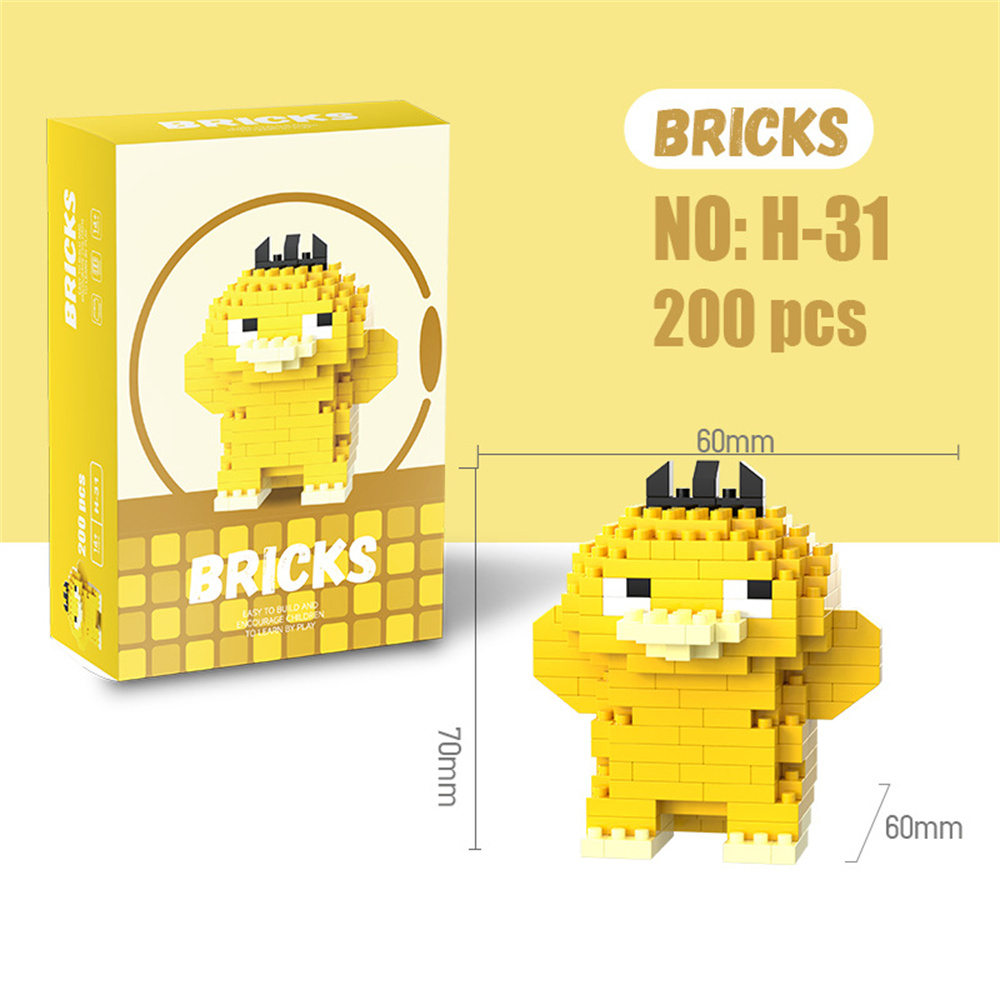 Pokemon Mikro Yapı Taşları Pik - Lego Building Blocks incelemesi ve fiyatı