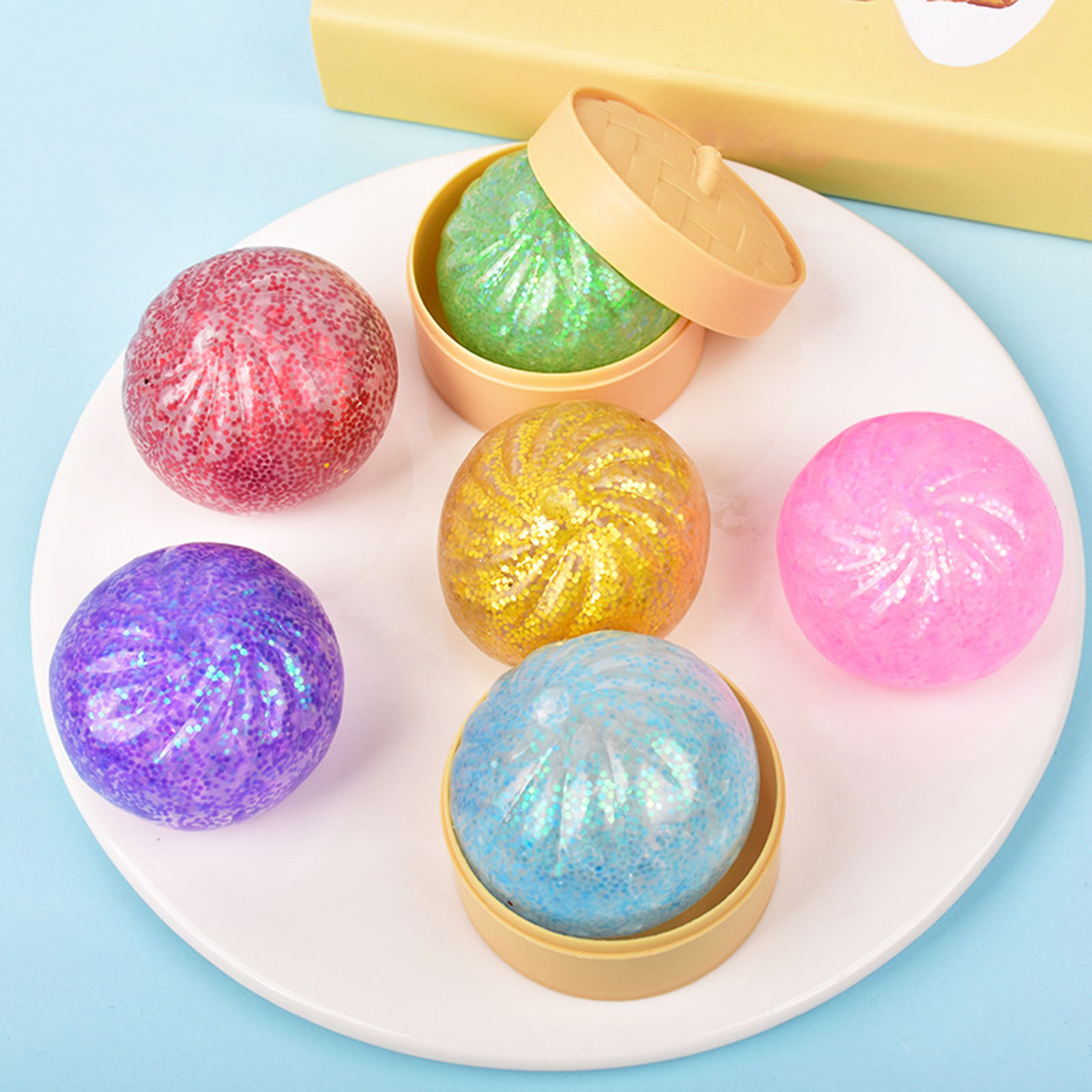 Yeni 12'li Set Simli Mantı Şek - Kids Toys Dumplings incelemesi ve fiyatı