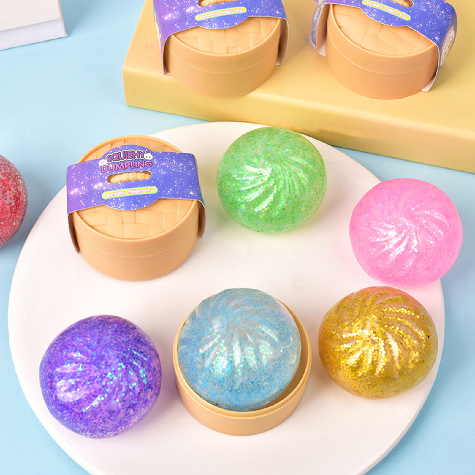Yeni 12'li Set Simli Mantı Şek - Kids Toys Dumplings incelemesi ve fiyatı