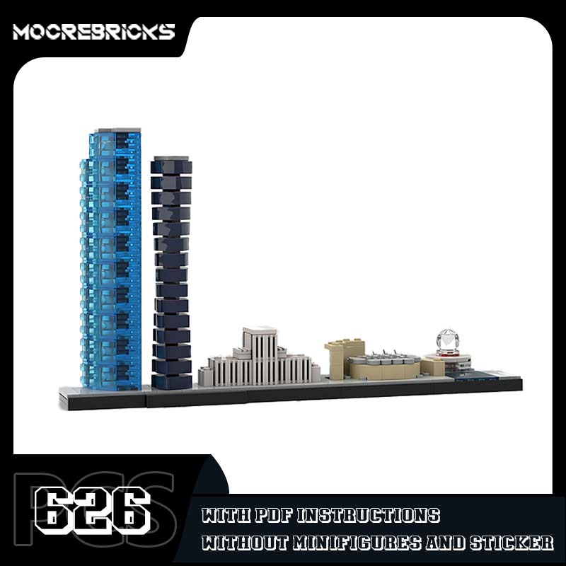 MOC Vancouver Skyline Modeli Y - Kids Toys Vancouver incelemesi ve fiyatı