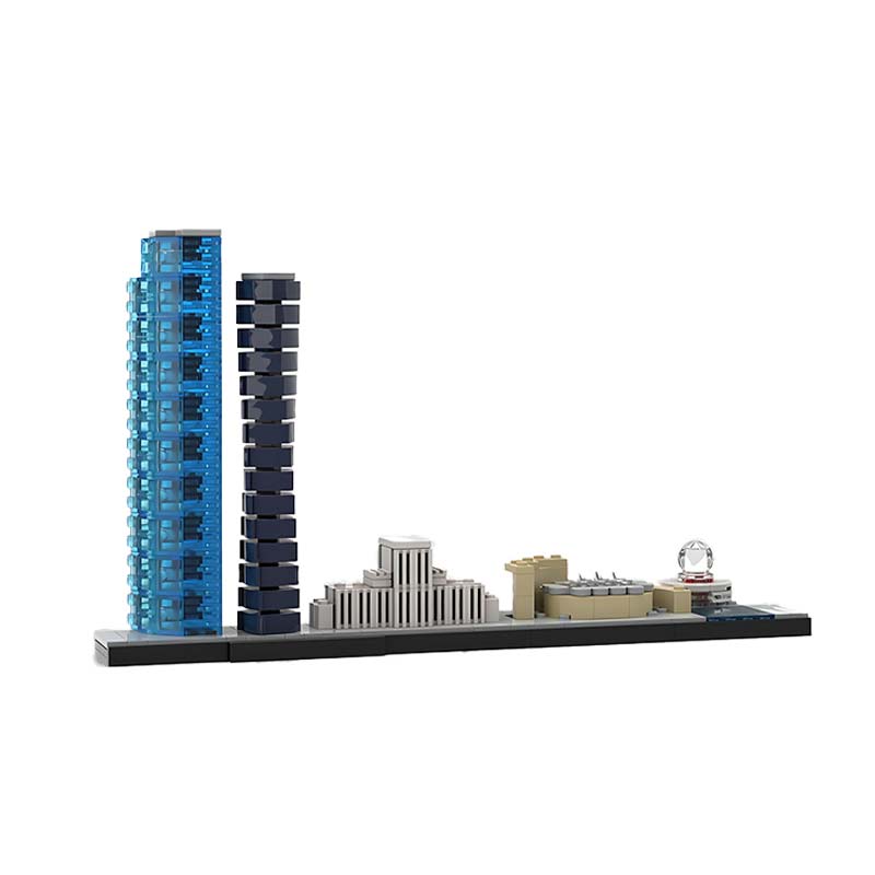 MOC Vancouver Skyline Modeli Y - Kids Toys Vancouver incelemesi ve fiyatı