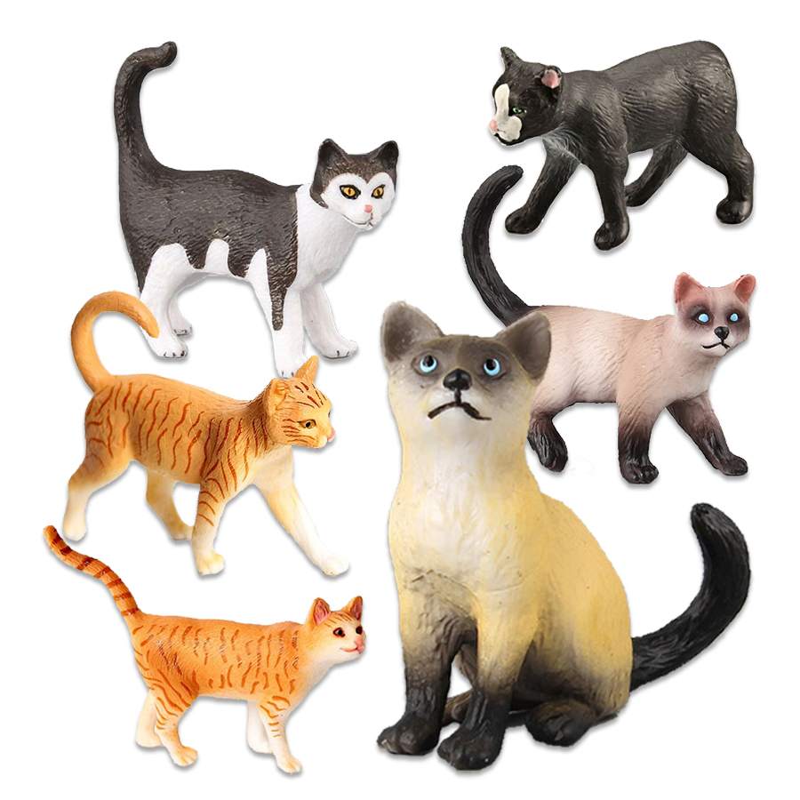 Gerçekçi Plastik Kedi Figürler - Kids Toys Under 200 incelemesi ve fiyatı
