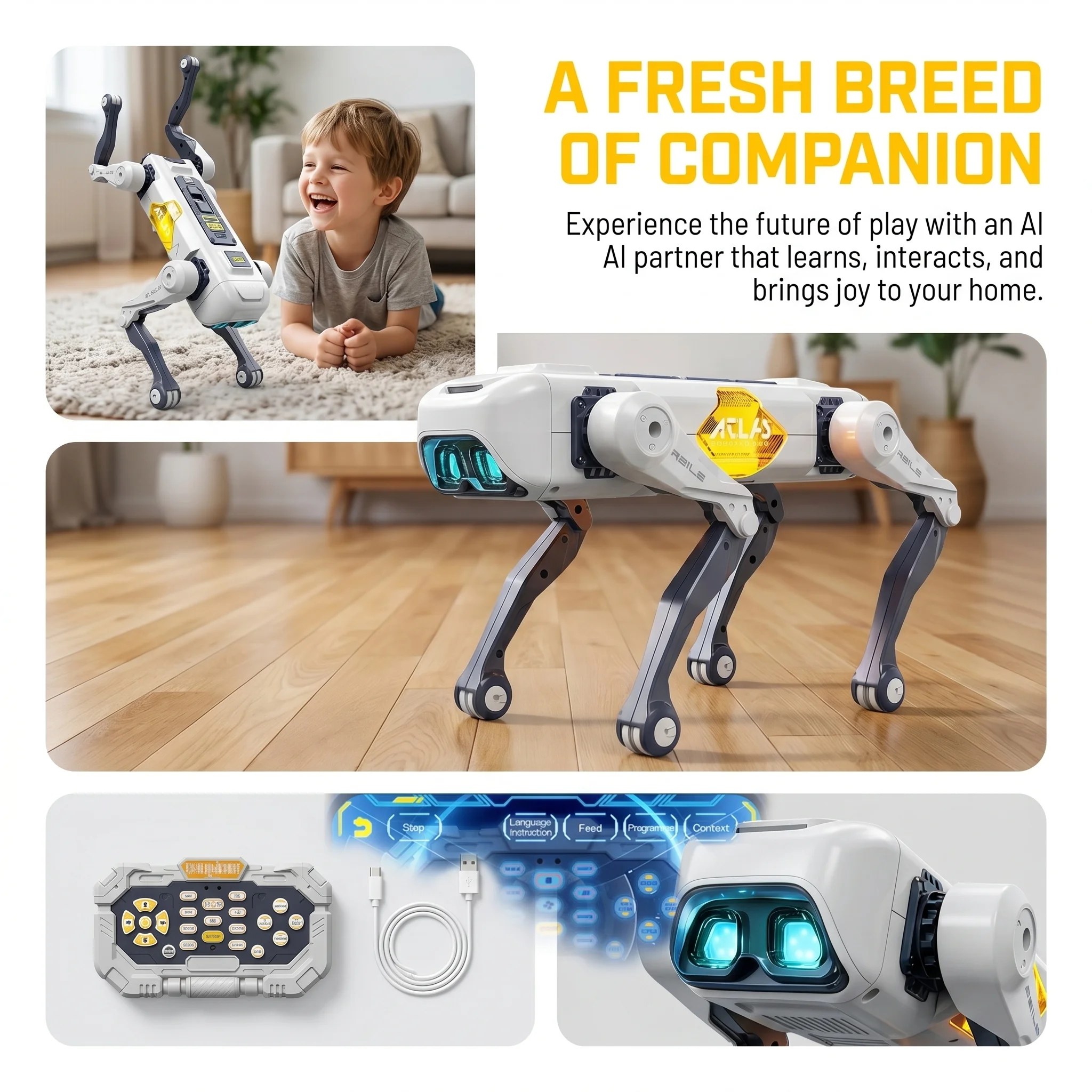 Yapay Zeka Akıllı Robot Köpek, - Kids Toys Dog incelemesi ve fiyatı