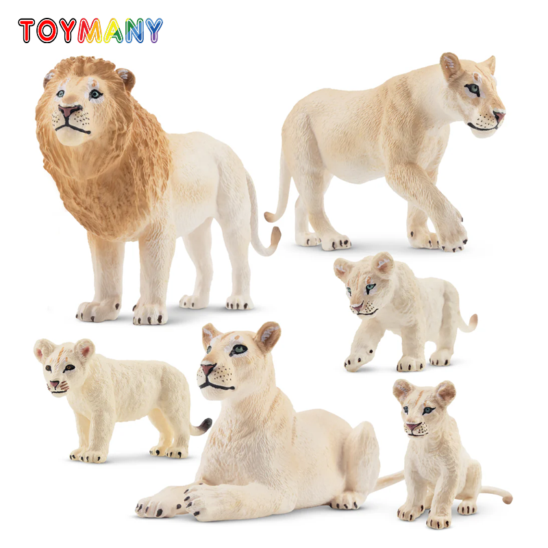 6 adet simülasyon beyaz aslan  - Kids Toys Latest incelemesi ve fiyatı