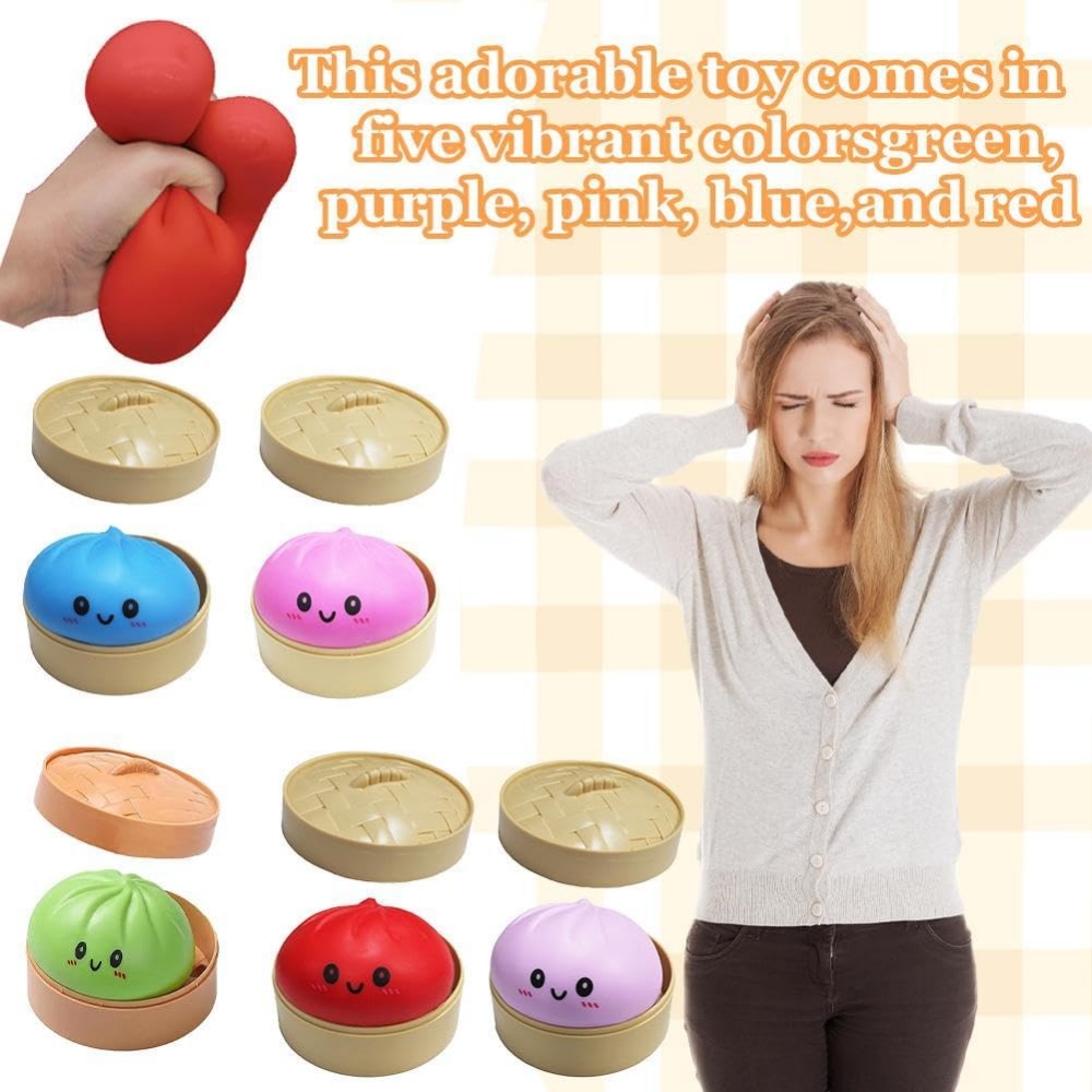 Büyük Mantı Şeklinde Stres Top - Kids Toys Dumplings incelemesi ve fiyatı