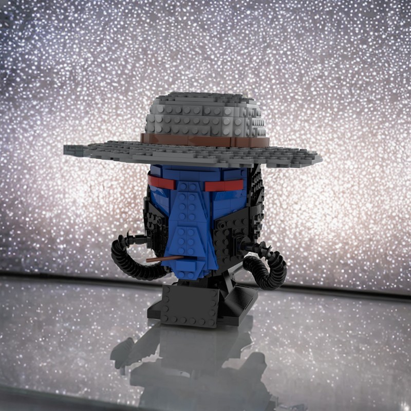 598 parça MOC Cad Bane Kask Ko - Kids Toys Cad Block incelemesi ve fiyatı